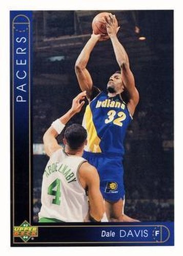#119 Dale Davis - Indiana Pacers - 1993-94 Upper Deck Basketball