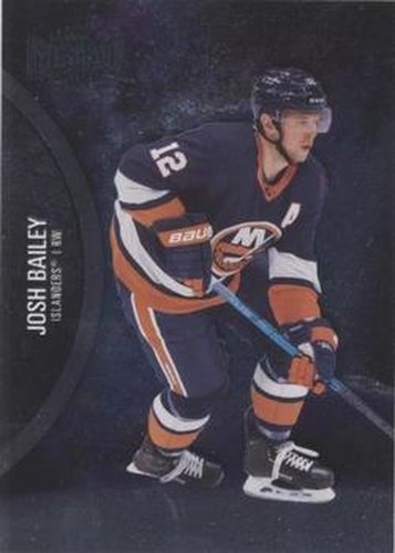 #119 Josh Bailey - New York Islanders - 2021-22 Skybox Metal Universe Hockey