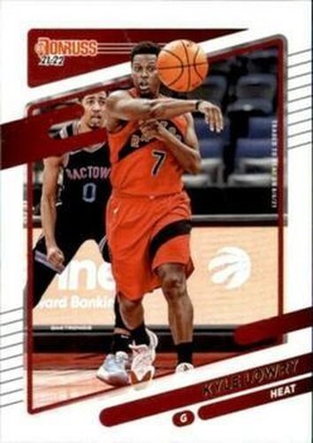 #119 Kyle Lowry - Miami Heat - 2021-22 Donruss Basketball