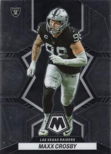 #119 Maxx Crosby - Las Vegas Raiders - 2022 Panini Mosaic Football