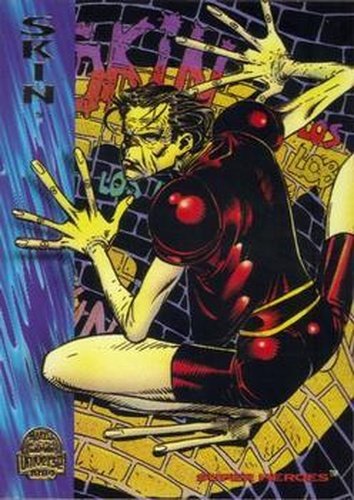 #119 Skin - 1994 Fleer Marvel Universe