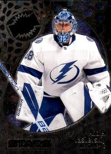 #119 Andrei Vasilevskiy - Tampa Bay Lightning - 2022-23 SkyBox Metal Universe Hockey