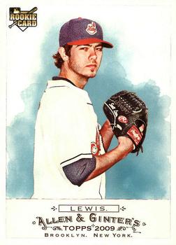 #119 Scott Lewis - Cleveland Indians - 2009 Topps Allen & Ginter Baseball