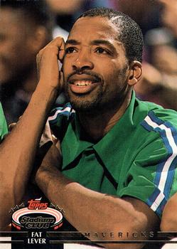 #119 Fat Lever - Dallas Mavericks - 1992-93 Stadium Club Basketball