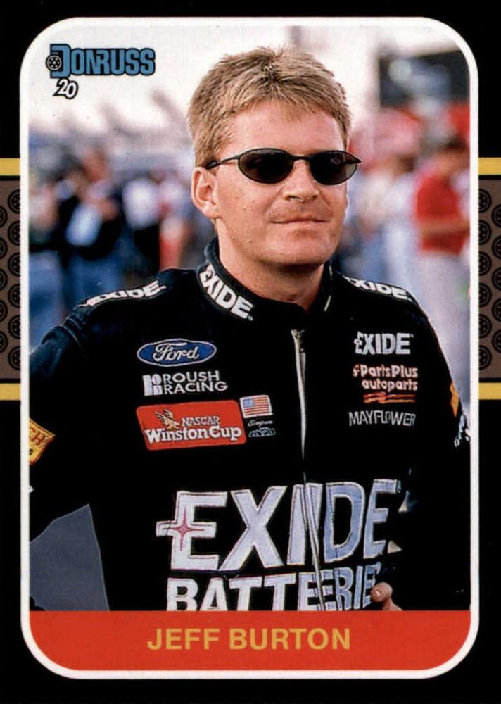 #119 Jeff Burton - Roush Racing - 2020 Donruss Racing