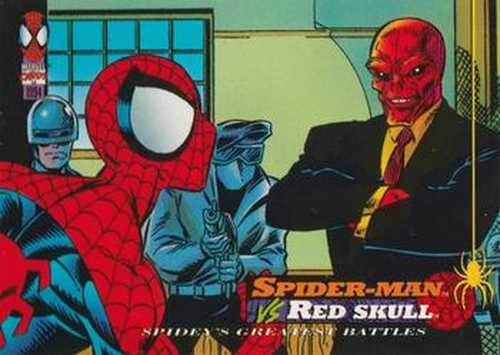 #119 Spider-Man vs. Red Skull - 1994 Fleer The Amazing Spider-Man