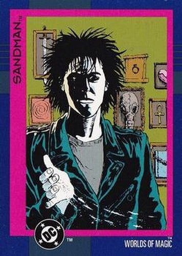 #119 Sandman - 1993 SkyBox DC Cosmic Teams