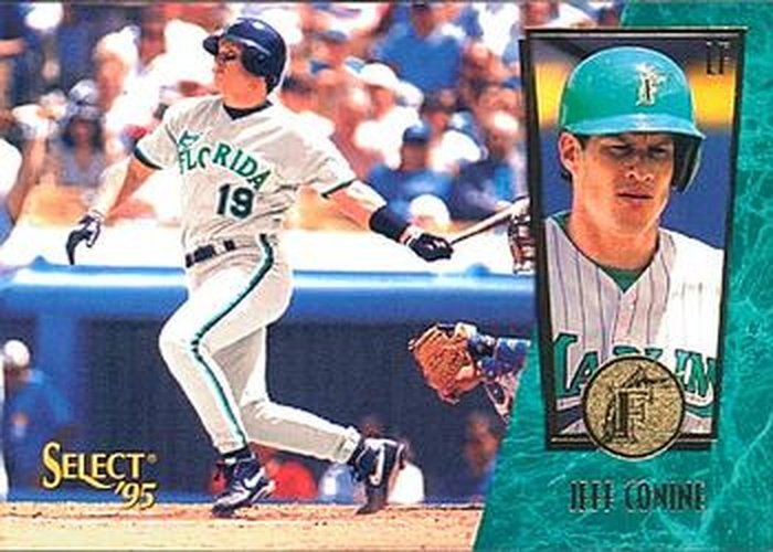 #119 Jeff Conine - Florida Marlins - 1995 Select Baseball