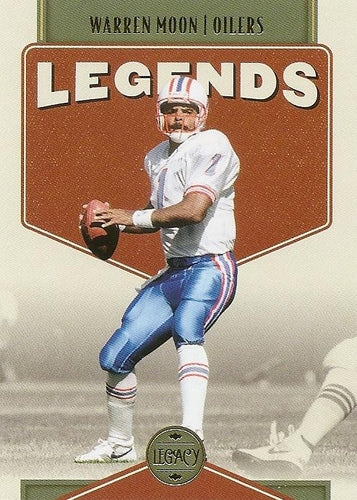 #119 Warren Moon - Houston Oilers - 2022 Panini Legacy Football