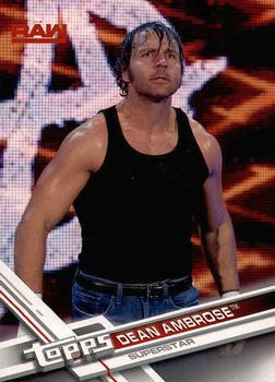 #119 Dean Ambrose - 2017 Topps WWE Then Now Forever Wrestling