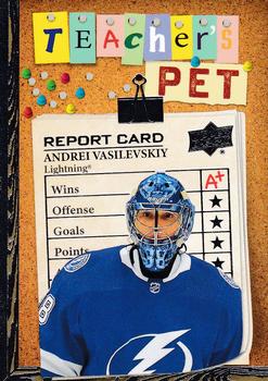#TP-11 Andrei Vasilevskiy - Tampa Bay Lightning - 2023-24 Upper Deck - Teacher's Pet Hockey