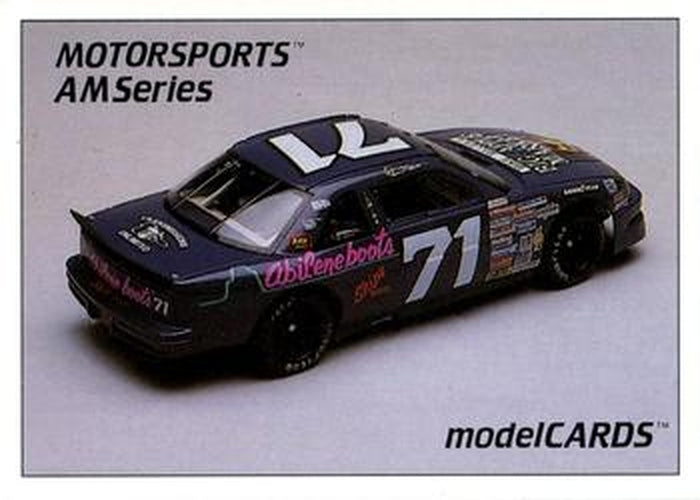 #11 Dave Marcis' Car - Marcis Auto Racing - 1992 Motorsports Modelcards AM Series Racing