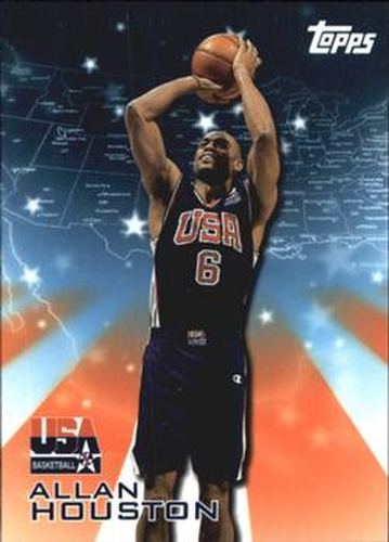 #11 Allan Houston - USA - 2000 Topps Team USA Basketball