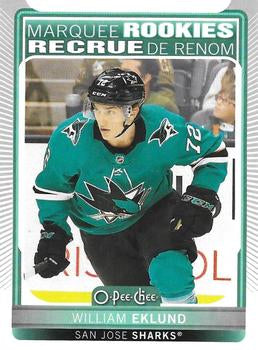 #611 William Eklund - San Jose Sharks - 2021-22 O-Pee-Chee Hockey