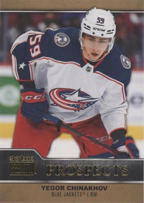 #PP-11 Yegor Chinakhov - Columbus Blue Jackets - 2021-22 SkyBox Metal Universe - Skybox Premium Prospects Hockey
