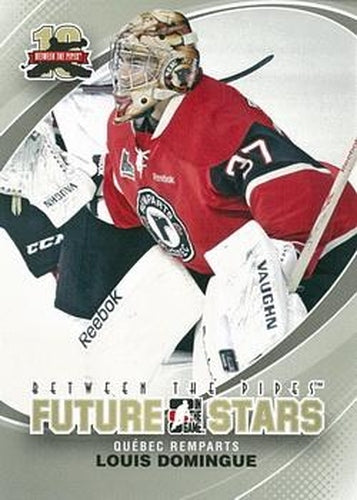 #11 Louis Domingue - Quebec Remparts - 2011-12 In The Game Between The Pipes Hockey
