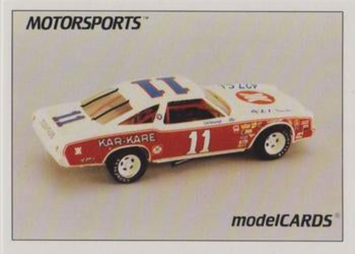 #11 Cale Yarborough - Junior Johnson & Associates -1991 Motorsports Modelcards Racing