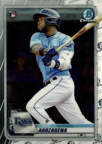 #11 Randy Arozarena - Tampa Bay Rays - 2020 Bowman Chrome Baseball