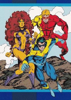 #11 New Titans - 1993 SkyBox DC Cosmic Teams