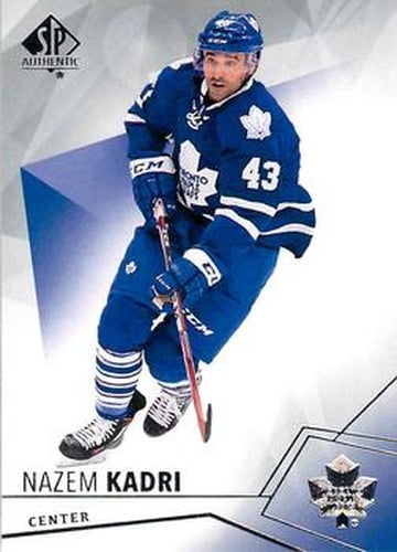 #11 Nazem Kadri - Toronto Maple Leafs - 2015-16 SP Authentic Hockey