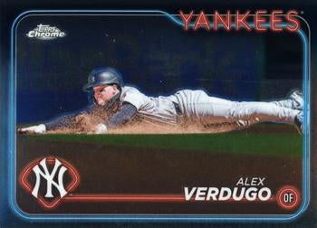 #11 Alex Verdugo - New York Yankees - 2024 Topps Chrome Baseball