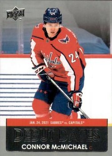 #DD-11 Connor McMichael - Washington Capitals - 2021-22 Upper Deck - Debut Dates Hockey