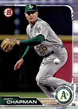 #11 Matt Chapman - Oakland Athletics - 2019 Bowman Baseball