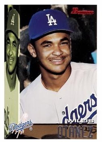 #11 Willis Otanez - Los Angeles Dodgers - 1995 Bowman Baseball