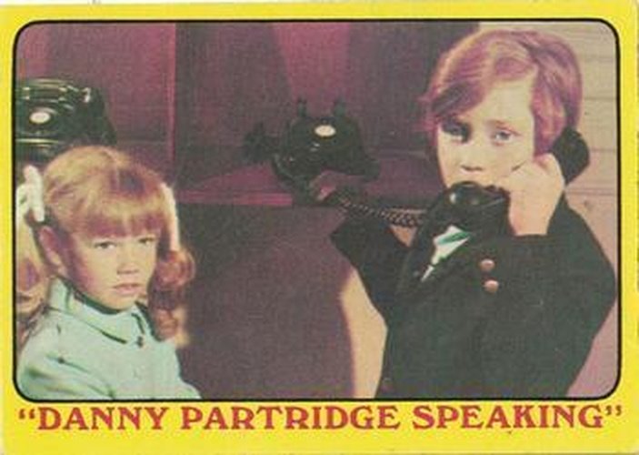 #11 "Danny Partridge Speaking" - 1971 O-Pee-Chee The Partridge Family
