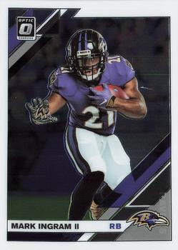 #11 Mark Ingram II - Baltimore Ravens - 2019 Donruss Optic Football