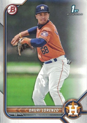 #BP-11 Dauri Lorenzo - Houston Astros - 2022 Bowman - Prospects Baseball