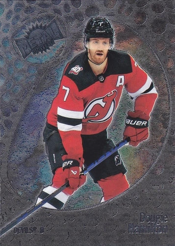 #11 Dougie Hamilton - New Jersey Devils - 2022-23 SkyBox Metal Universe Hockey