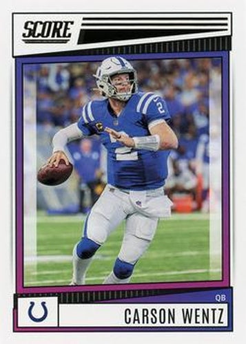#11 Carson Wentz - Indianapolis Colts - 2022 Score Football