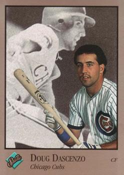 #11 Doug Dascenzo - Chicago Cubs - 1992 Studio Baseball