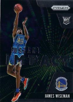 #11 James Wiseman - Golden State Warriors - 2020-21 Panini Prizm - Instant Impact Basketball