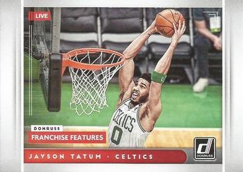 #11 Jayson Tatum - Boston Celtics - 2021-22 Donruss - Franchise Features Basketball
