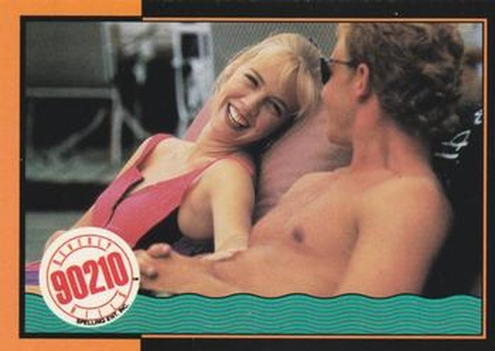 #11 Cute Couple - 1991 Topps Beverly Hills 90210