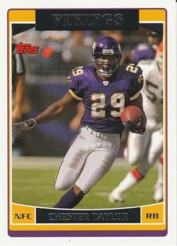 #11 Chester Taylor - Minnesota Vikings - 2006 Topps Football