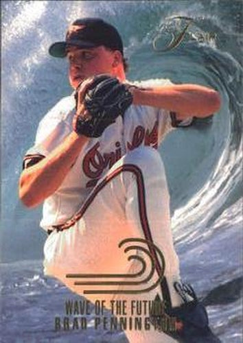 #11 Brad Pennington - Baltimore Orioles - 1993 Flair - Wave of the Future Baseball