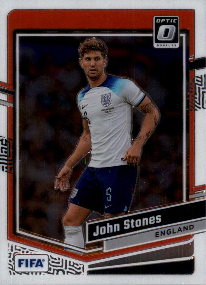 #11 John Stones - England - 2023-24 Donruss - Optic Soccer