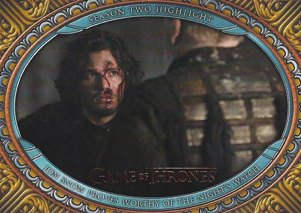 #11 Jon Snow Proves Worthy of the Night's Watch - 2022 Rittenhouse Game of Thrones