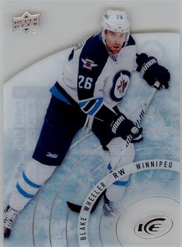 #11 Blake Wheeler - Winnipeg Jets - 2014-15 Upper Deck Ice Hockey