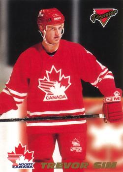 #11 Trevor Sim - Canada - 1993-94 O-Pee-Chee Premier - Team Canada Hockey
