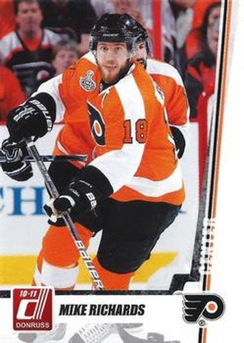 #11 Mike Richards - Philadelphia Flyers - 2010-11 Donruss Hockey