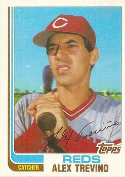 #120T Alex Trevino - Cincinnati Reds - 1982 Topps Traded Baseball