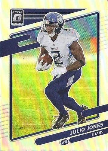 #120 Julio Jones - Tennessee Titans - 2021 Donruss Optic - Holo Football