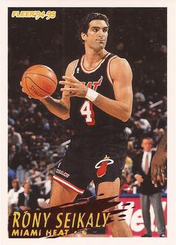 #120 Rony Seikaly - Miami Heat - 1994-95 Fleer Basketball