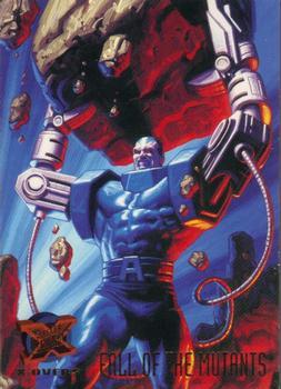 #120 Fall of the Mutants - 1995 Fleer Ultra X-Men