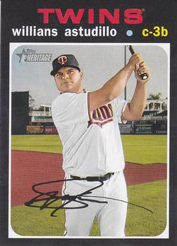 #120 Willians Astudillo - Minnesota Twins - 2020 Topps Heritage Baseball