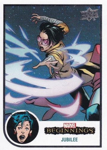 #120 Jubilee - 2022 Upper Deck Marvel Beginnings